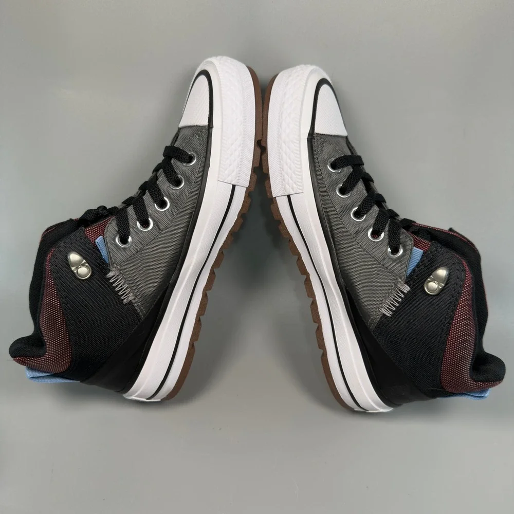 Converse Chuck Taylor All Star Street Women 7.5 7 1/2 Sneaker Boot Mid Lace Shoe - Picture 9 of 16